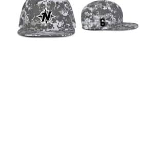NOMADS  The Game Camo Cap With Number on side